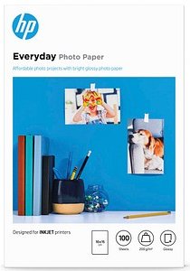 HP Fotopapier CR757A 10,0 x 15,0 cm glänzend 200 g/qm 100 Blatt