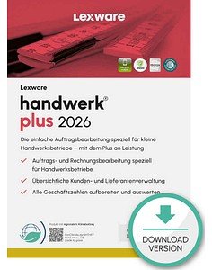 Thumbnail - LEXWARE Handwerk Plus 2026 Software Vollversion (Download-Link)