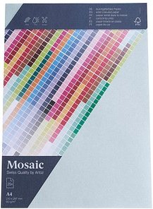 Thumbnail - artoz Briefpapier Mosaic hellblau DIN A4 90 g/qm 25 Blatt