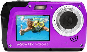 EASYPIX® W3048 EDGE Unterwasserkamera lila 13,0 Mio. Pixel