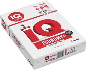 IQ Kopierpapier ECONOMY+ DIN A4 80 g/qm 500 Blatt
