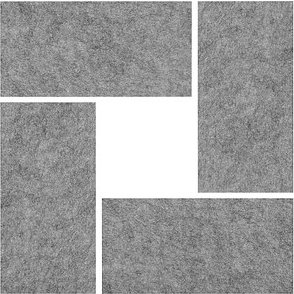 Thumbnail - HAMMERBACHER Akustikpaneele Wand VAWP65/5, grau 4 x 32,5 x 65,0 cm, 4 St.