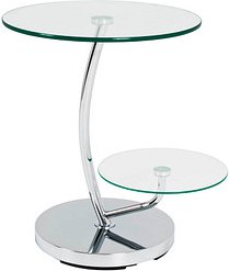 Thumbnail - HAKU Möbel Beistelltisch Metall silber 52,0 x 52,0 x 55,0 cm