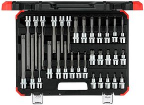 GEDOREred R68003032 Steckschlüsseleinsatz-Set 32-tlg.