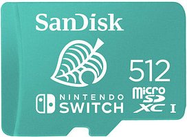 SanDisk Speicherkarte microSDXC für Nintendo Switch, 512 GB, 1 St.