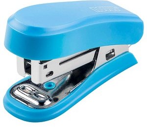 novus Heftgerät Mini blau