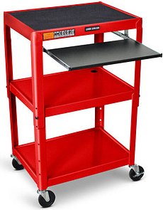 Werkstattwagen rot 1 Schublade