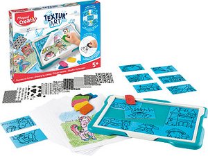 Maped® Creativ Magische Maltafel TEXTUR´ART Ritter türkis