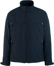 MASCOT® Herren Softshelljacke DRESDEN schwarzblau Größe XS
