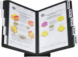 Thumbnail - DURABLE Sichttafelsystem VARIO 557001 DIN A4 schwarz mit 10 St. Sichttafeln, 1 St.