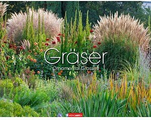 Weingarten Monats-Wandkalender Gräser 2026, 1 St.