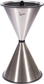 TKG Diabolo Standaschenbecher Edelstahl, matt, 1 St.