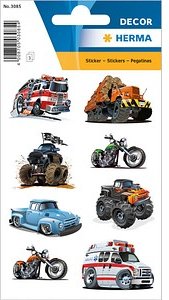 HERMA Aufkleber 3085 American Cars, 24 Etiketten