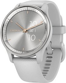 GARMIN vivomove Trend Smartwatch hellgrau, silber