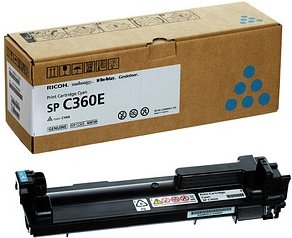 Thumbnail - RICOH Type SP C360E cyan Toner
