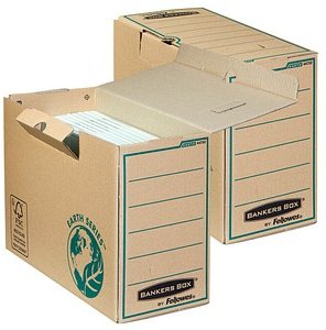 Bankers Box Archivboxen Bankers Box Earth Series A4+ braun 15,0 x 35,0 x 26,0 cm, 20 St.