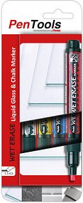 Pentel Wet Erase SMW26-PRO4MX1EU Kreidemarker farbsortiert 1,5 - 4,0 mm, 4 St.