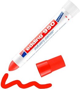 Thumbnail - edding 950 Industriemarker rot 10,0 mm, 1 St.