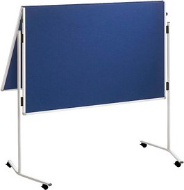 dots Moderationswand 120,0 x 150,0 cm blau