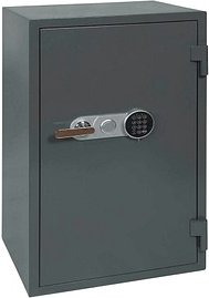 Thumbnail - Filex Tresor 75-EL mit Feuerschutz grau 48,5 x 45,0 x 79,5 cm