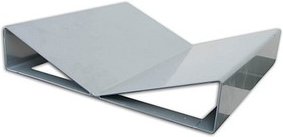 qteck V-Block für Minilifter ESM 150 silber