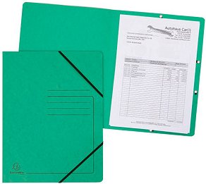 Exacompta Eckspanner DIN A4 grün, 5 St.