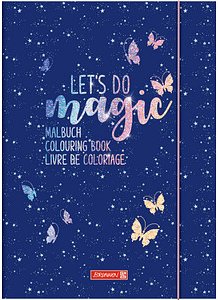 BRUNNEN Magic Butterfly Malbuch