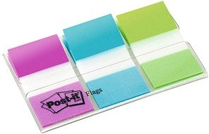 Post-it® Index Haftmarker farbsortiert 3x 20 Streifen