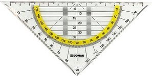 DONAU Geodreieck 16,0 mm