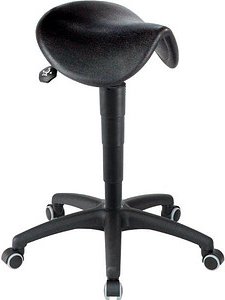 meychair Sattelhocker AF4-HR-PU 11213 schwarz, 1 St.
