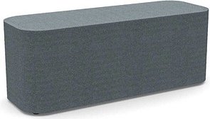 viasit Sitzbank Coloq 880.2000 1247 dunkelgrau Holz 120,0 cm