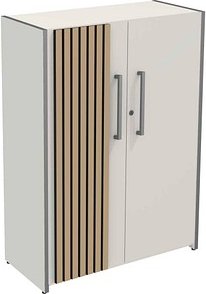 Kerkmann Aktenschrank Oxford, 13000136 weiß 80,0 x 36,0 x 111,0 cm, 1 St.