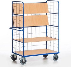 Rollcart Etagenwagen 08-7817 blau 120,0 x 80,0 x 188,0 cm