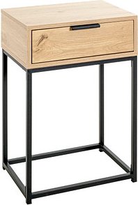 Thumbnail - HAKU Möbel Konsole Nachttisch rechteckig Spanplatte schwarz 40,0 x 28,0 x 60,0 cm, 1 St.