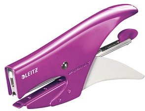 AKTION: LEITZ Heftzange 5531 WOW violett-metallic mit Prämie nach Registrierung