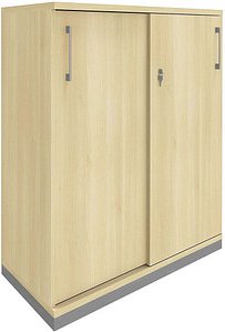 fm Schiebetürenschrank Oldenburg, 4260429767366 königsahorn 2 Fachböden 100,0 x 44,2 x 113,3 cm