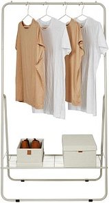 LOVE !T STORE !T Kleiderständer LOFT 550405OS grau Metall Haken 75,0 x 140,0 cm