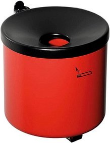 TKG Rondo senior Wandaschenbecher rot, 1 St.