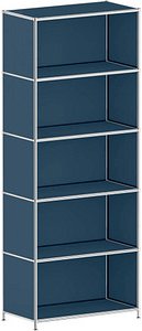 viasit Aktenregal System4 violettblau 77,9 x 40,4 x 193,2 cm, 1 St.