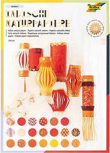 folia Motivblock Colours of India Mumbai farbsortiert 20 Blatt