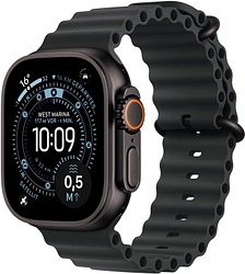 Apple Watch Ultra 3 Ocean Armband maritimblau, schwarz