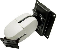 ergotron Monitor-Halterung Serie 100 47-093-800 grau, schwarz für 1 Monitor, Wandhalterung