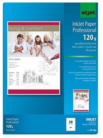 SIGEL Fotopapier DIN A4 matt 120 g/qm 50 Blatt