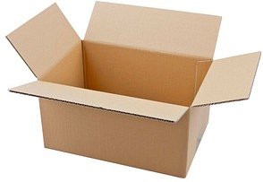 Nestler Wellpapp-Faltkartons 1-wellig braun 31,3 x 21,3 x 17,8 cm Außenmaß, 20 St.