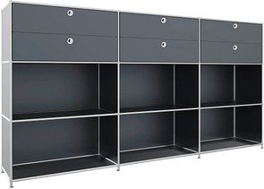 viasit Sideboard System4, 83914 anthrazit 227,9 x 40,4 x 118,2 cm, 1 St.