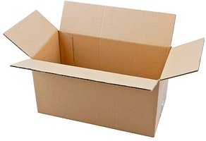 Nestler Wellpapp-Faltkartons 1-wellig braun 36,0 x 19,0 x 19,7 cm Außenmaß, 20 St.