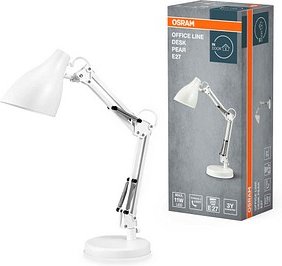 OSRAM Office Line Desk Pear E27 Tischlampe weiß 11 W