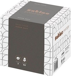 Satino Kosmetiktücherbox prestige 3-lagig weiß, 30x 60 Tücher