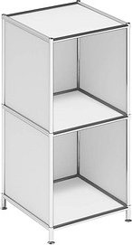 viasit Aktenregal System4 weiß 40,4 x 40,4 x 80,7 cm, 1 St.