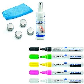 Legamaster Glas-Magnettafel Zubehör-Set Starter kit 11 Teile